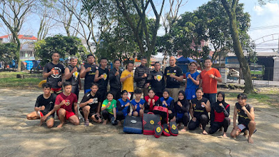 Atlet Muaythai Kabupaten Bandung Tingkatkan Latihan Gabungan menjelang Porprov Jabar XIV 2022 