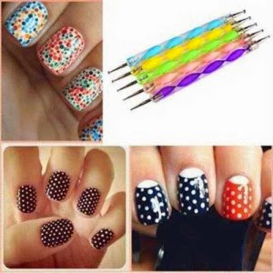 Tutorial Car Menggunakan Nail Art Dotting Tools Alat Penghias Kuku Sendiri