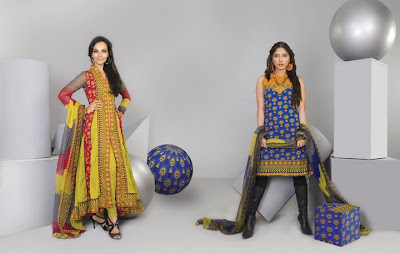  Wardha Saleem Lawn Spring Dress Collection 2011