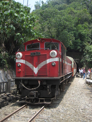 the alishan forest train