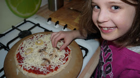 pizza, cooking with kids