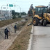  La Municipalidad realiza la limpieza del canal pluvial de avenida Lugones