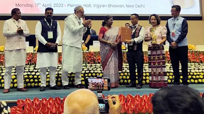 Ngopa village council in northeastern Mizoram was adjudged the best panchayat in India as it won the Nanaji Deshmukh Sarvottam Panchayat Satat Vikar Puraskar at the National Panchayat Awards on Monday, an official said