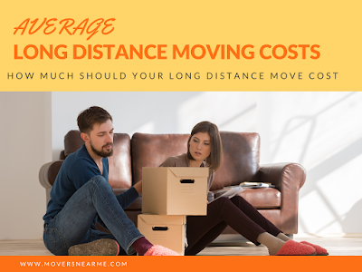 average long distance moving costs 2020