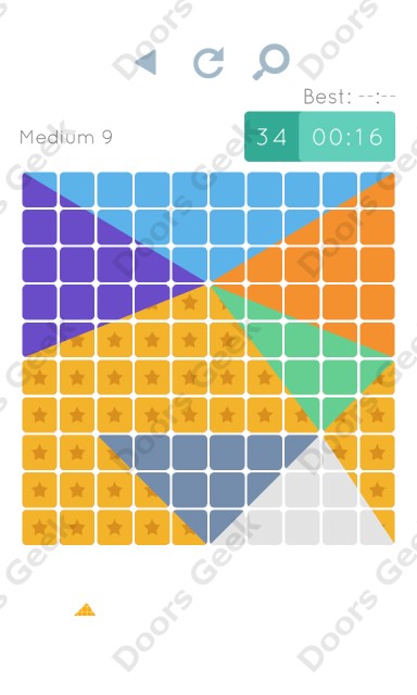 Cheats, Walkthrough for Blocks and Shapes Medium Level 9