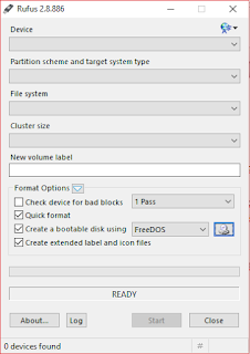 tutorial membuat bootable menggunakan rufus