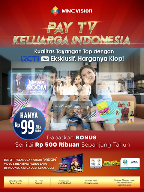 Promo Pasang MNC Vision di Arga Makmur bisa nonton EURO 2021-Vision Lite