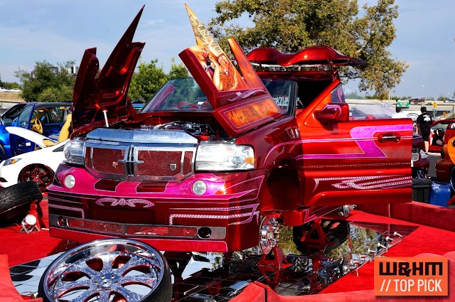 "Massive Destruction" Chema Juarez's Low Rider Mods at Exteme Autofest Anaheim 2016 