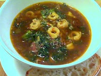 Brodo di Manzo with Tortellini and Greens – Shank you very much!