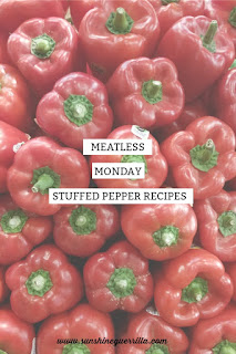 Meatless Monday Recipes - Vegetarian Stuffed Pepper Recipes Everyone will Love