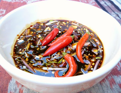 3 hungry tummies Sambal Kecap  Spicy Sweet Soy Dipping Sauce