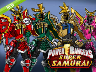 Power Rangers Samurai Coloring Pages on Power Rangers Super Samurai Video Game Coming To X360 Kinect  Daily