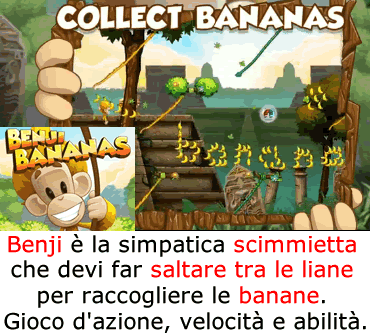 Benji Bananas nella giungla