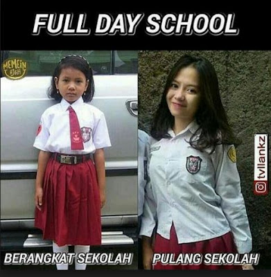 10 Meme 'Full Day School' Ini Bikin Pelajar Bahagia Lahir Batin