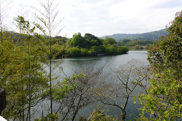 鳥取県西伯郡南部町下中谷 上長田大橋からの眺望