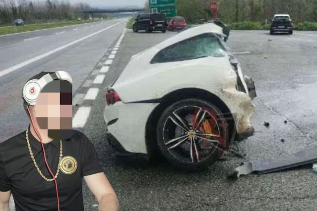 Albanian DJ Dies in Tragic Ferrari Accident in Northern Italy