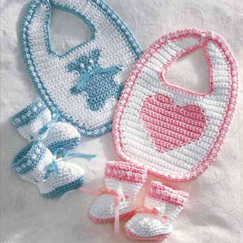 Sweetheart or Teddy Set - Free Pattern