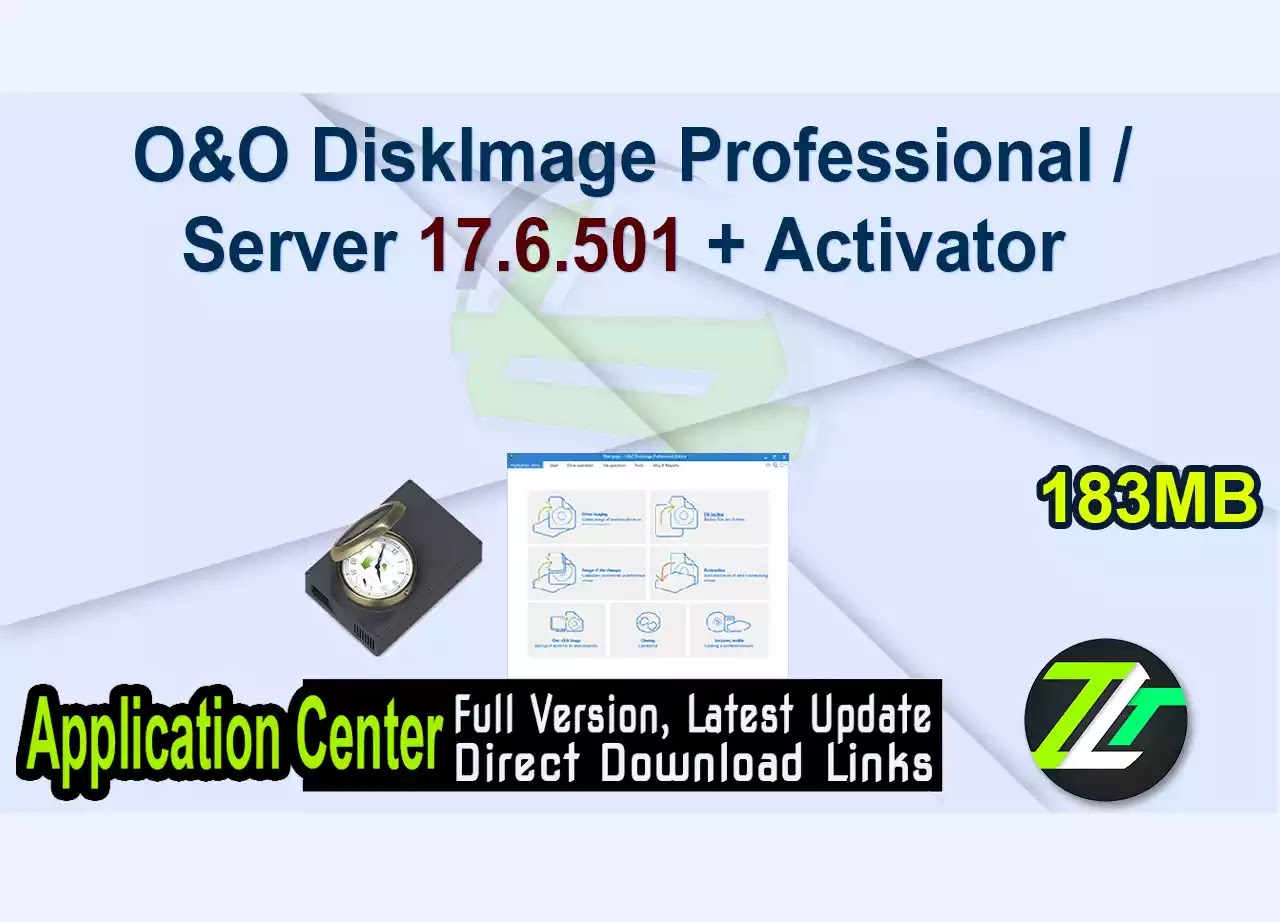 O&O DiskImage Professional / Server 17.6.501 + Activator 