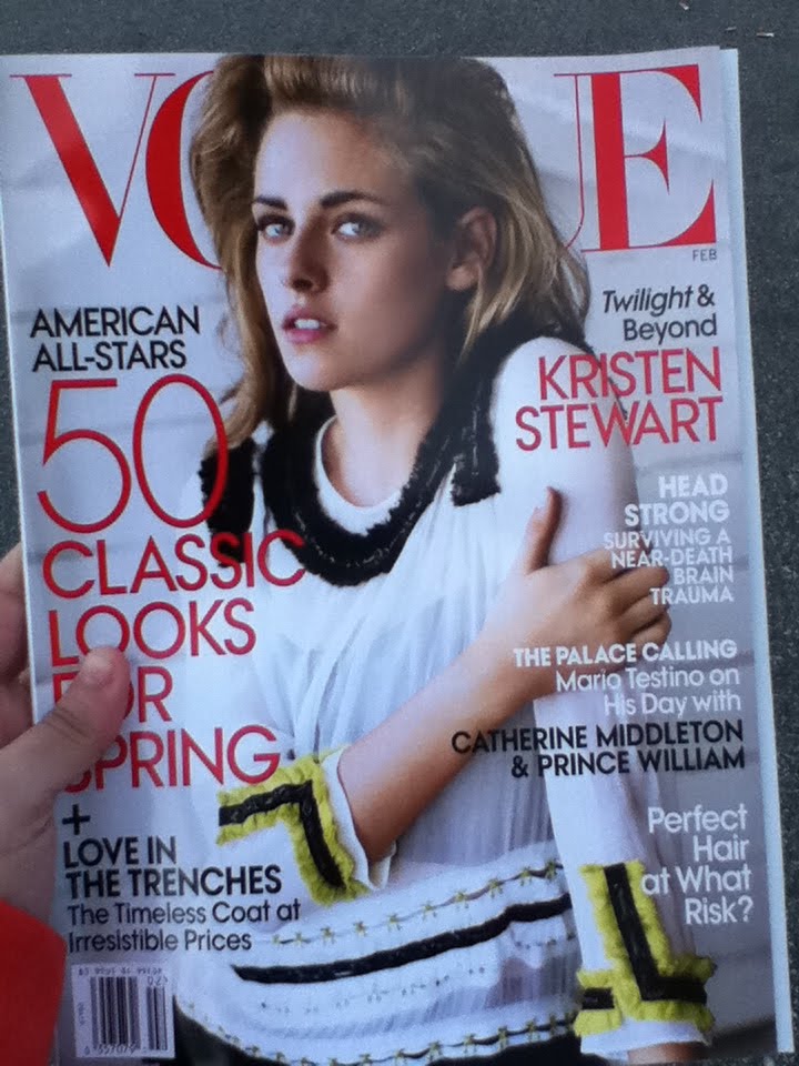 Kristen Stewart: Blonde For Vogue (February 2011)