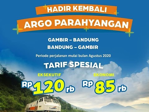 jadwal kereta argo parahyangan dari gambir