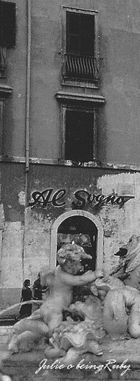 Beingruby - Piazza Navona - Al Sogno - 1 bw