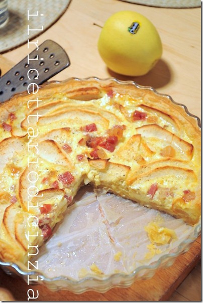 quiche lorraine alle mele golden