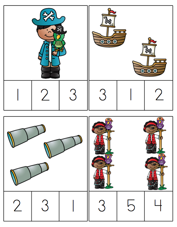pirate fun printable add on preschool printables