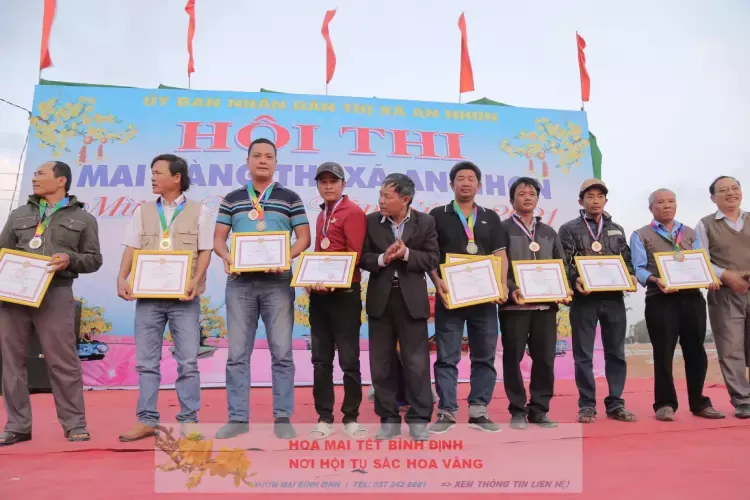 Xã Nhơn Hạnh đạt giải nhất trong hội thi mai vàng An Nhơn Bình Định 2021
