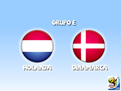 Holanda vs Dinamarca Grupo E