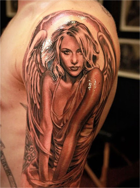 Angel Tattoos for Men