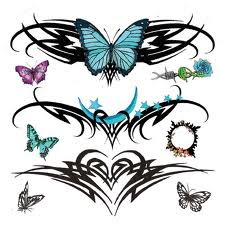 tribal Tattoos Butterfly Pics