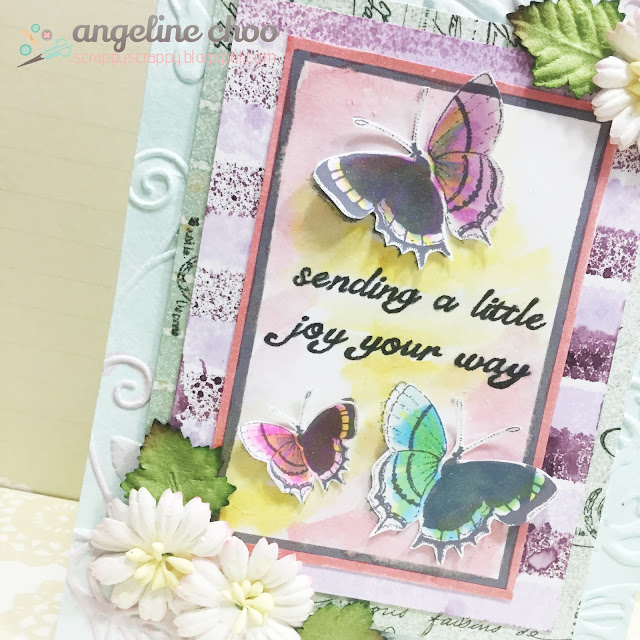 ScrappyScrappy: Sending a little joy your way #scrappyscrappy #card #unitystampco