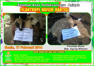 Layanan Paket Aqiqah di Kecamatan Cigudeg Kabupaten Bogor