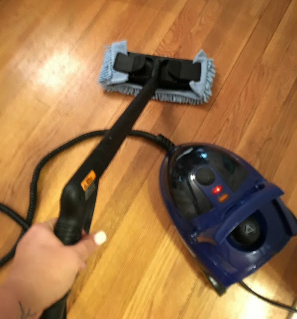 Deep clean your whole house with my Fall Cleaning Checklist and HomeRight's SteamMachine.