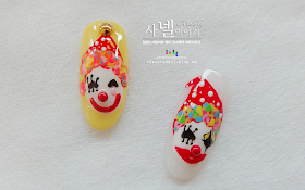 Pierrot nail art, Pierrot Gel Nail Polish