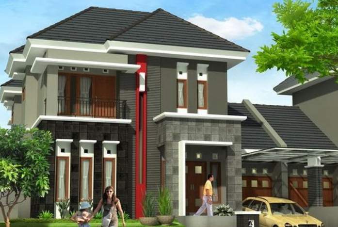 77 Motif Batu Alam Untuk Tiang Teras Rumah Minimalis 