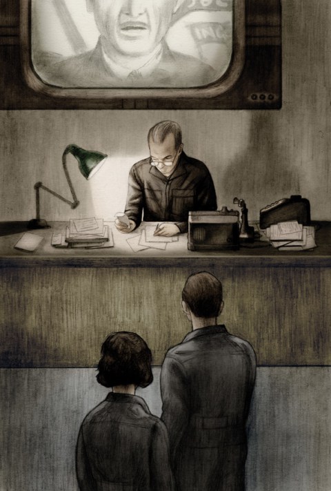 Haunting Illustrations for Orwell’s Nineteen Eighty-Four, Introduced by the Courageous Journalist Who Broke the Edward Snowden Story