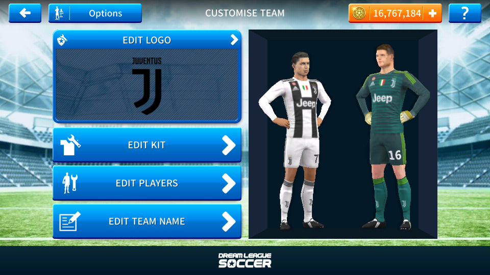 Juventus 2018 2019 Logo Kits For Dream League Soccer