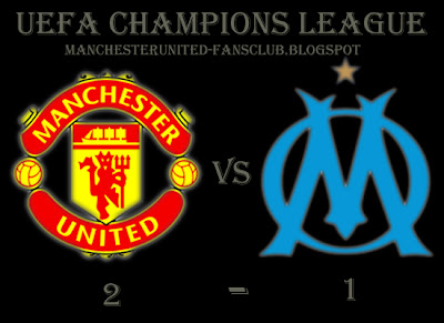 Manchester United Champions League, Man Utd vs Marseille