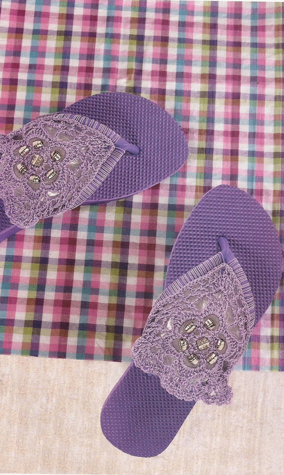 Zapatos a Crochet - Sandalias Tres Puntadas
