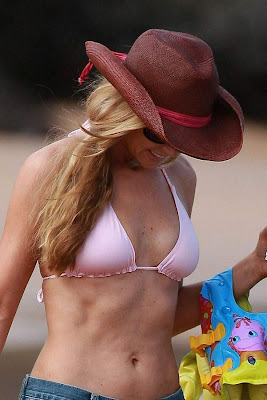 Actress Denise Richards Various BIKINI Candids Collection