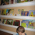 Rain Gutter Bookshelves