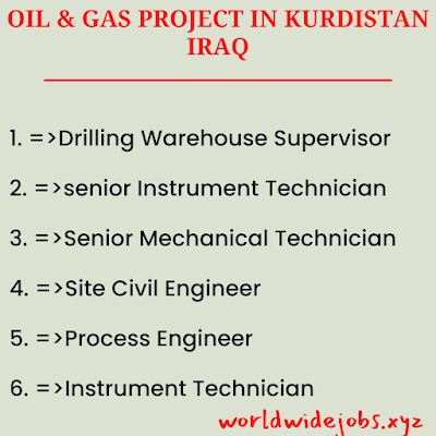 OIL & GAS PROJECT IN KURDISTAN IRAQ