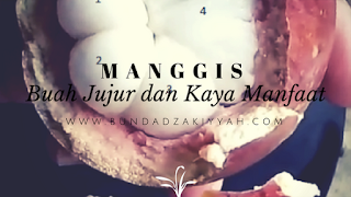 Manggis, Buah yang Jujur dan Kaya Manfaat