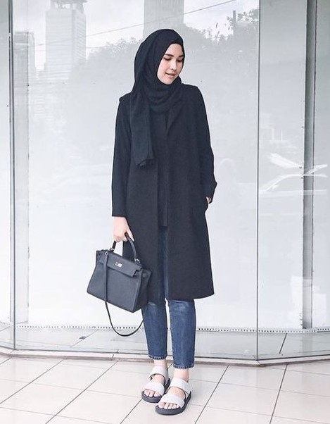 49 Model  Hijab  Casual  Terbaru