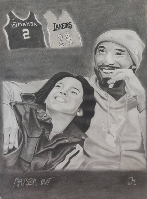 Kobe bryant drawing