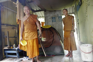 Monks at Koh Kaew Yai