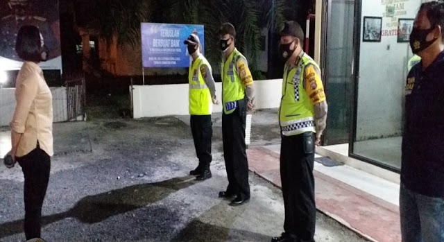 Kapolsek Tebing Tinggi :Jangan Sampai Lupa Pakai Masker Dalam Keseharian