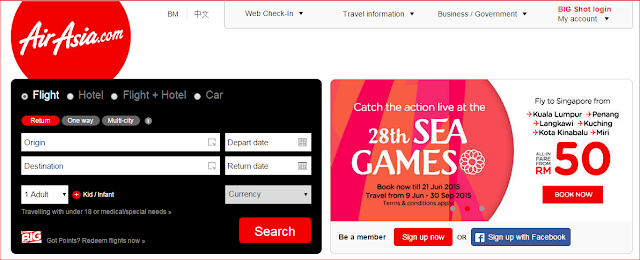 Promosi Tiket Penerbangan AirAsia Murah 