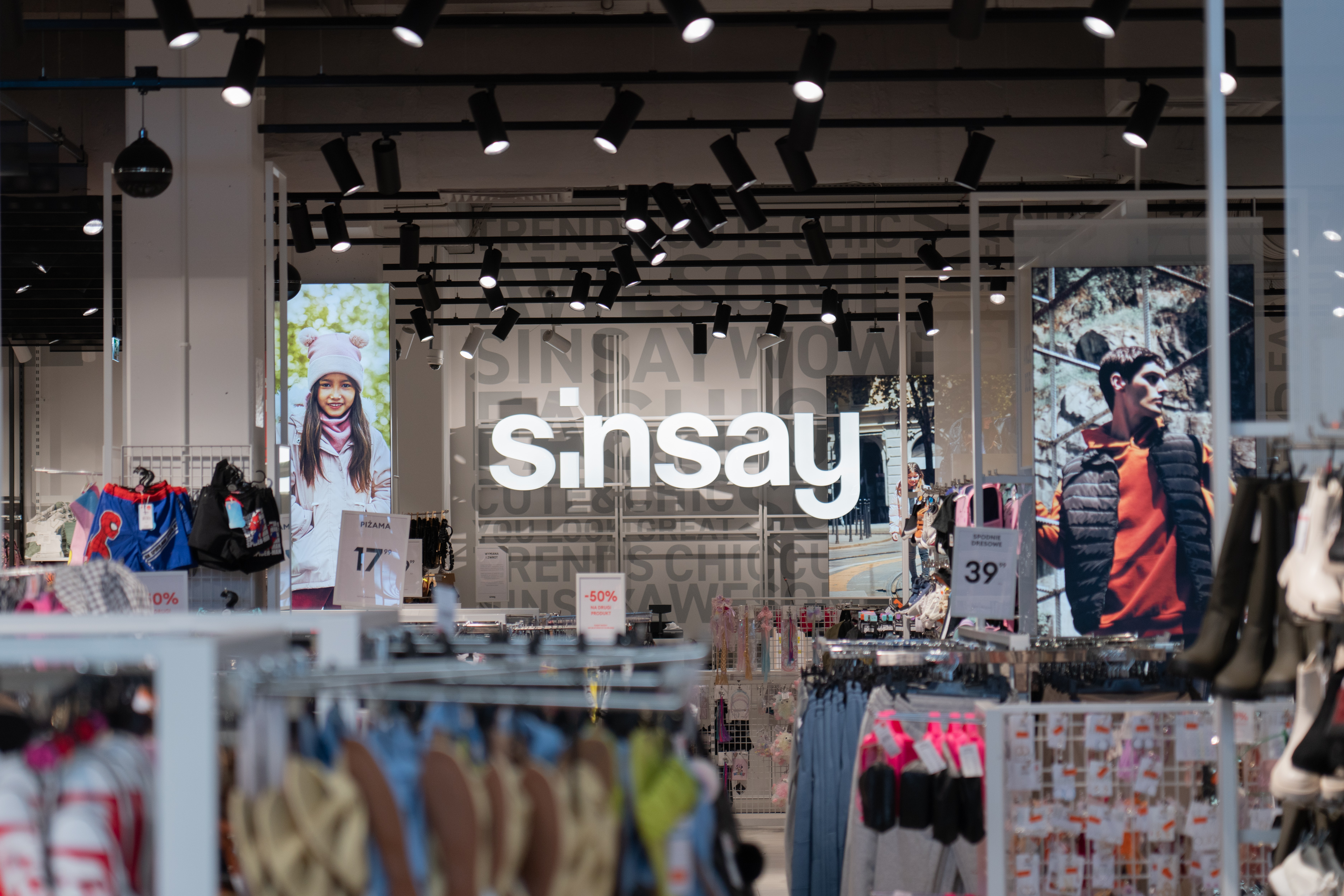 Produkty marki Sinsay dla całej rodziny